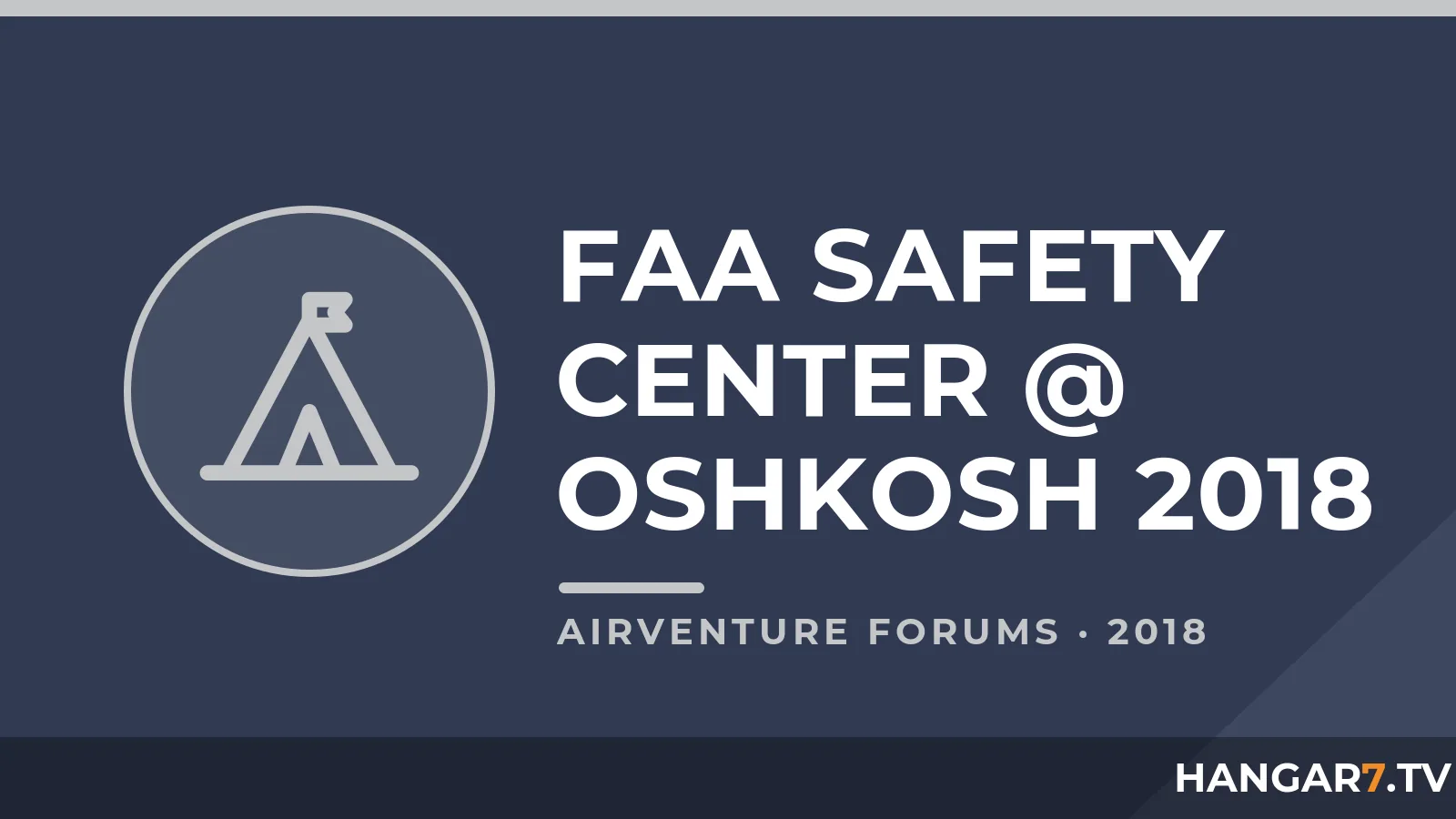 FAA Safety Center @ Oshkosh 2018 show logo