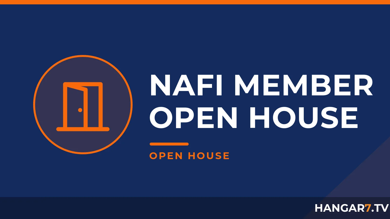 NAFI Member Open House show logo
