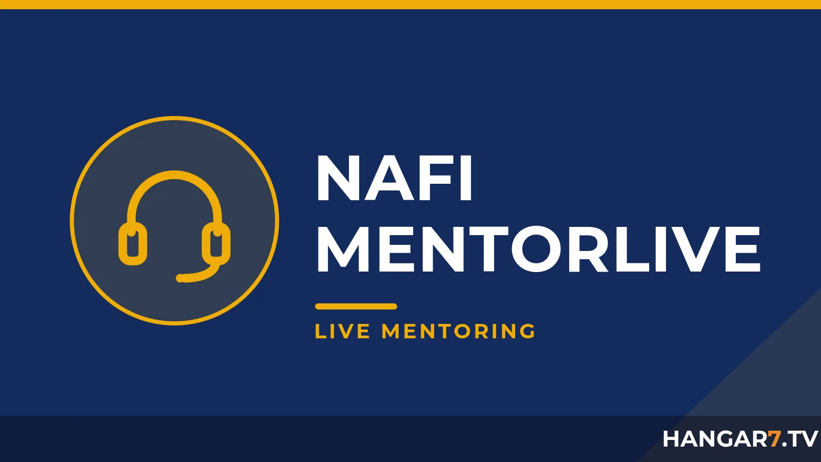 NAFI MentorLIVE show logo