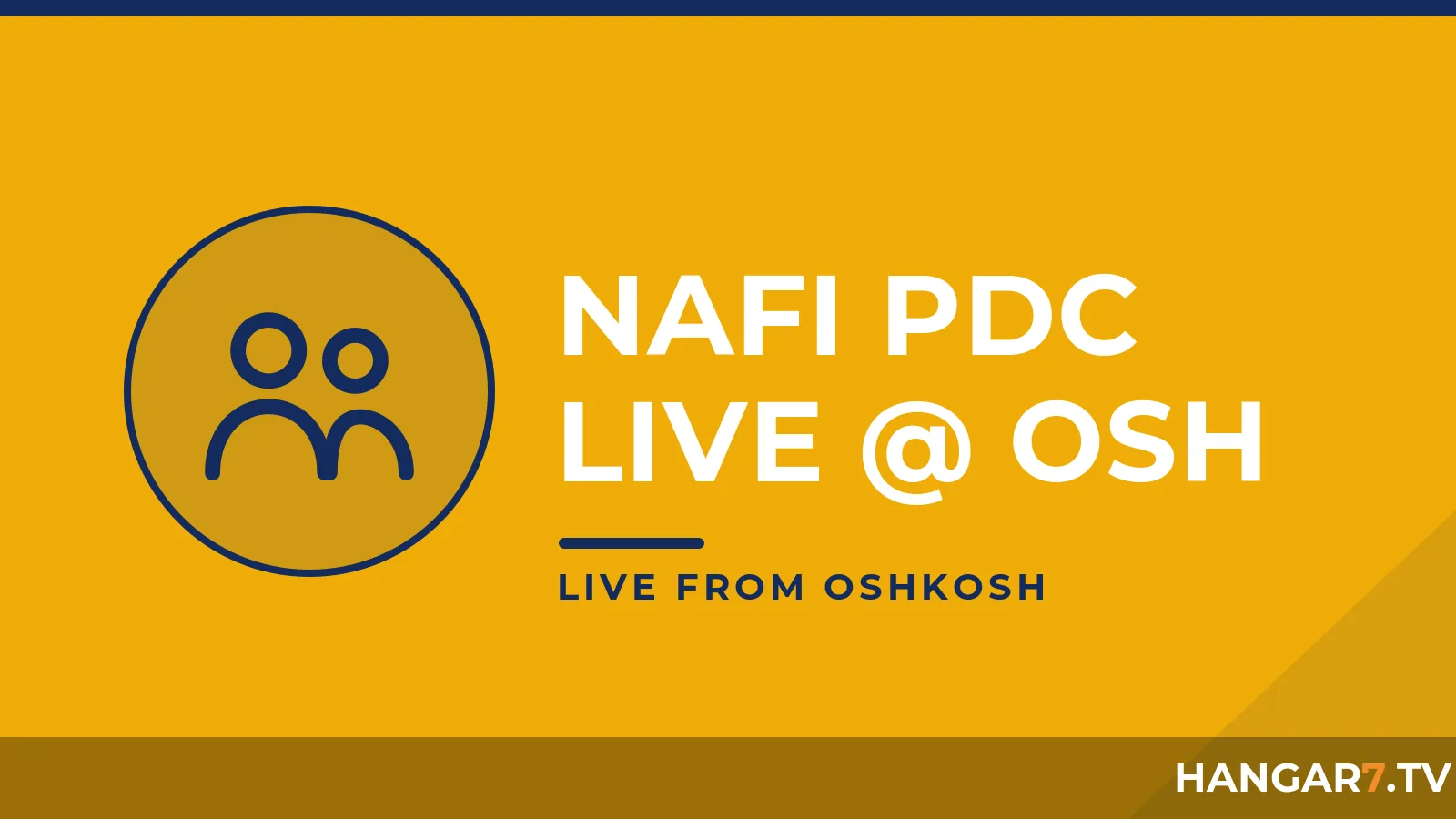 NAFI PDC Live @ OSH show logo
