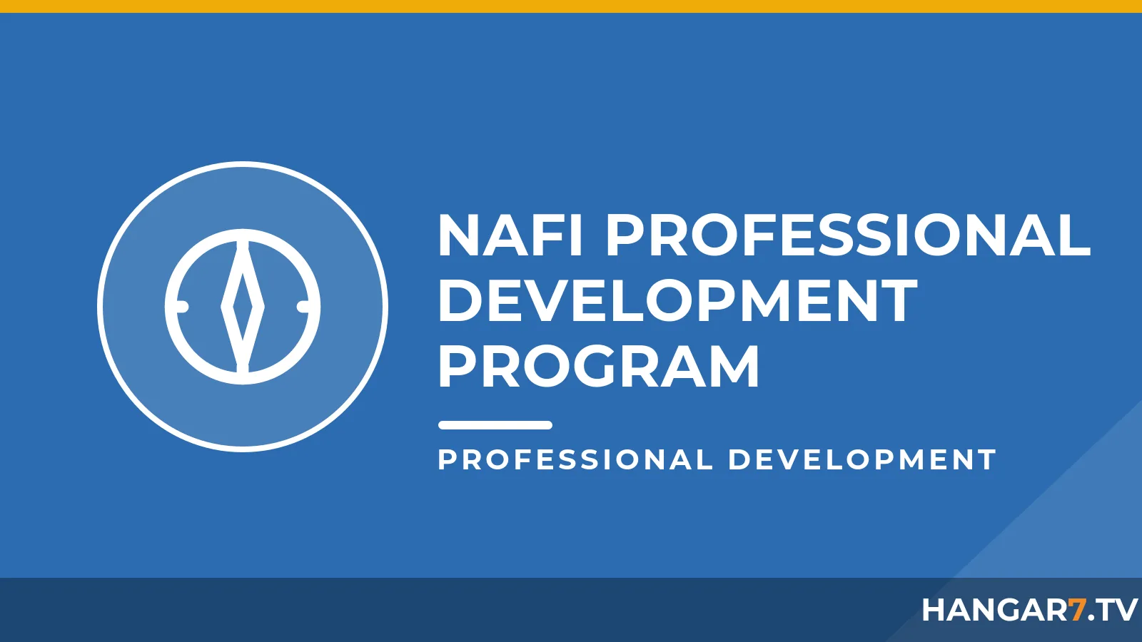 NAFI Professional Development Program show logo