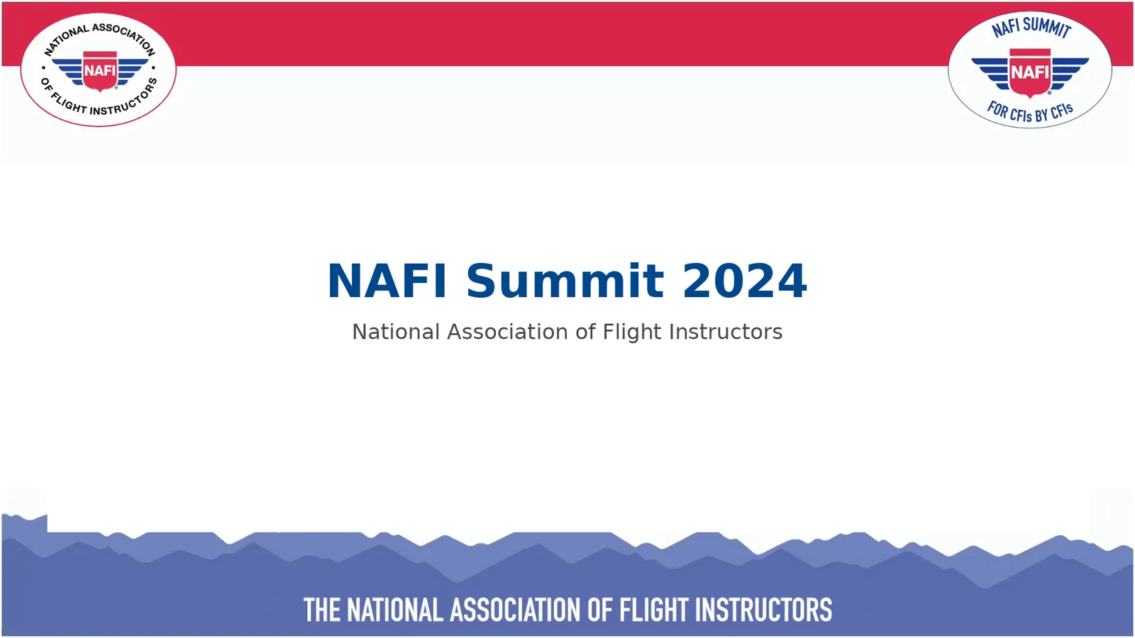 NAFI Summit 2024 show logo